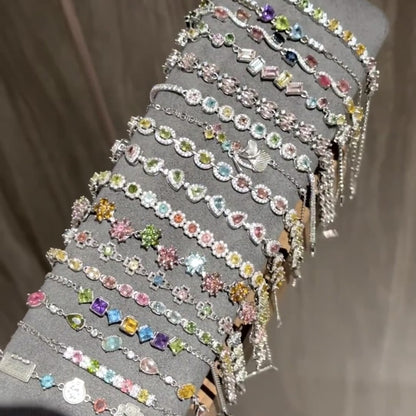Zircon bracelet