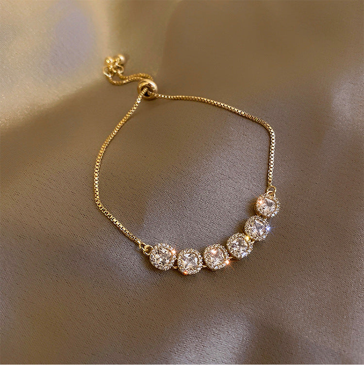 Zircon bracelet