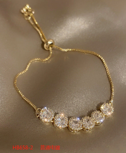 Zircon bracelet