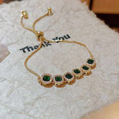 Zircon bracelet