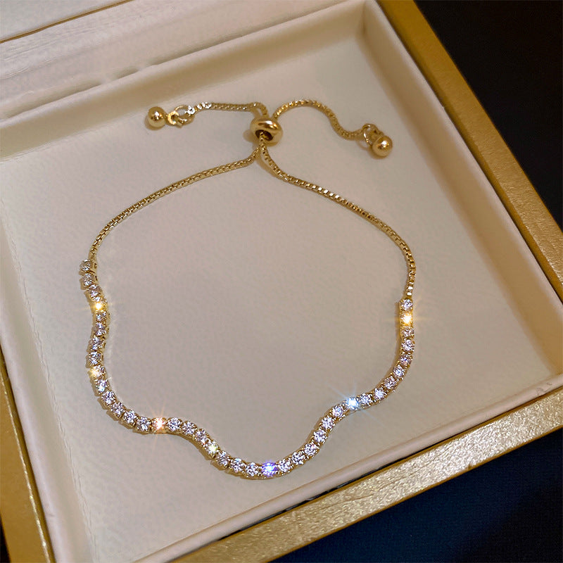 Zircon bracelet