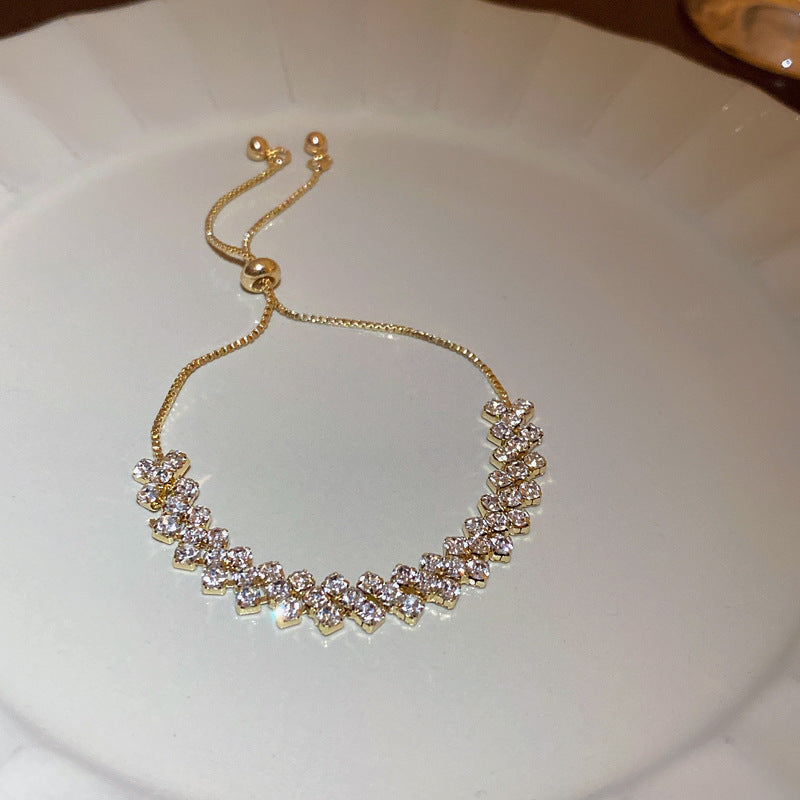 Zircon bracelet