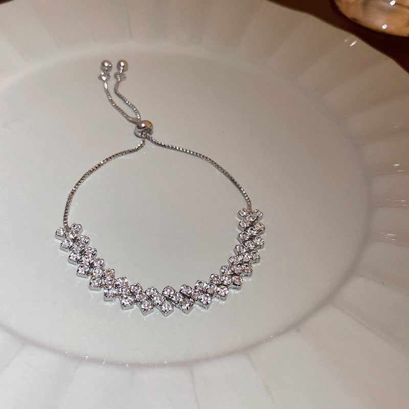 Zircon bracelet