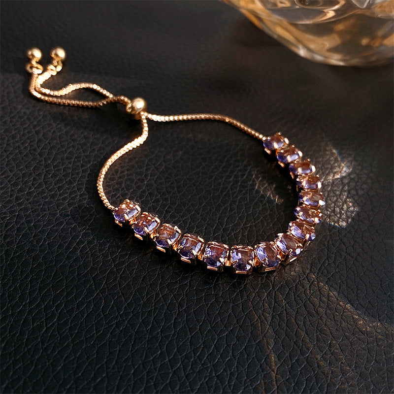 Zircon bracelet