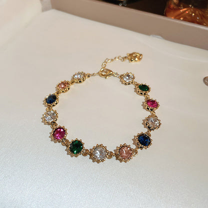 Zircon bracelet