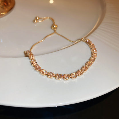 Zircon bracelet