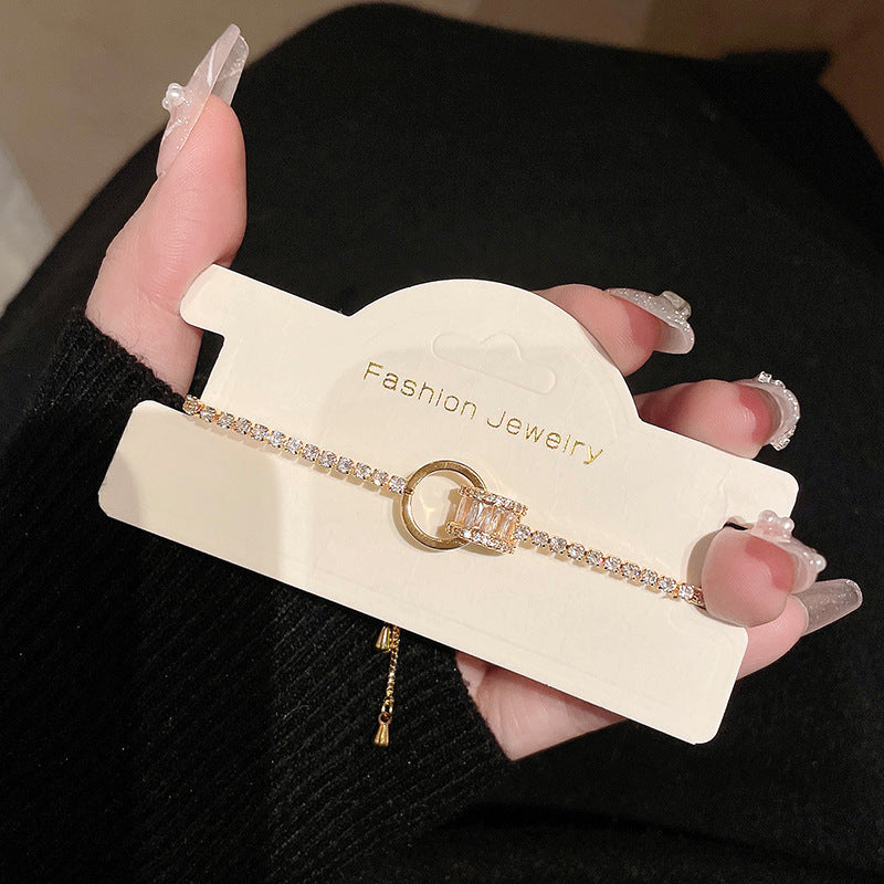 Zircon bracelet