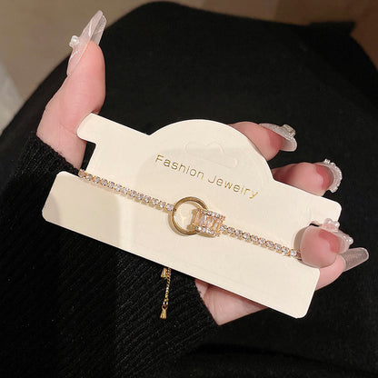Zircon bracelet