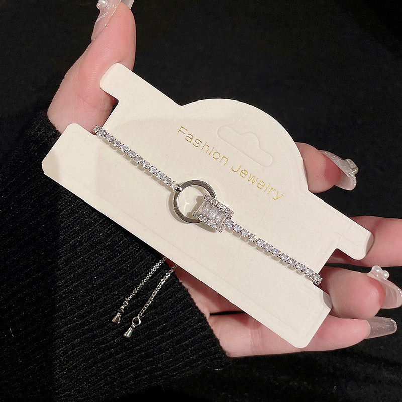 Zircon bracelet