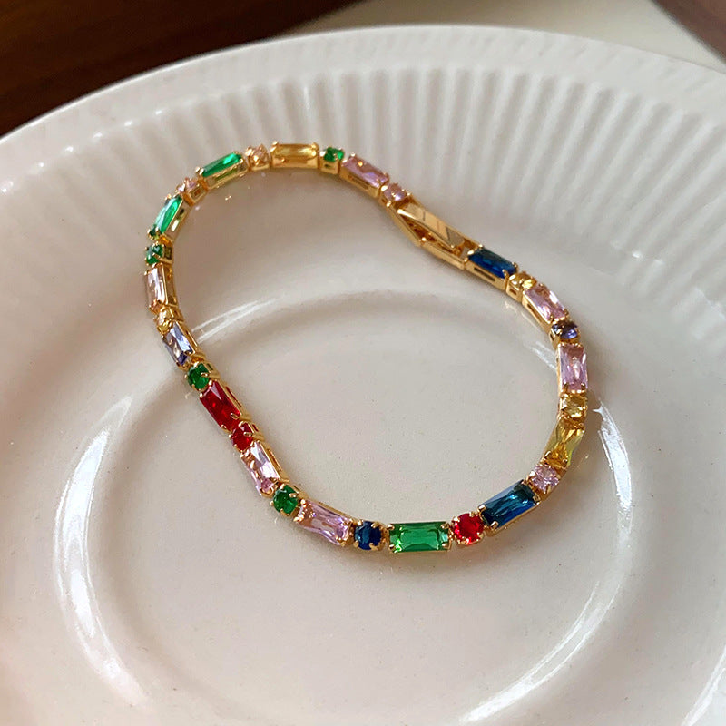 Zircon bracelet