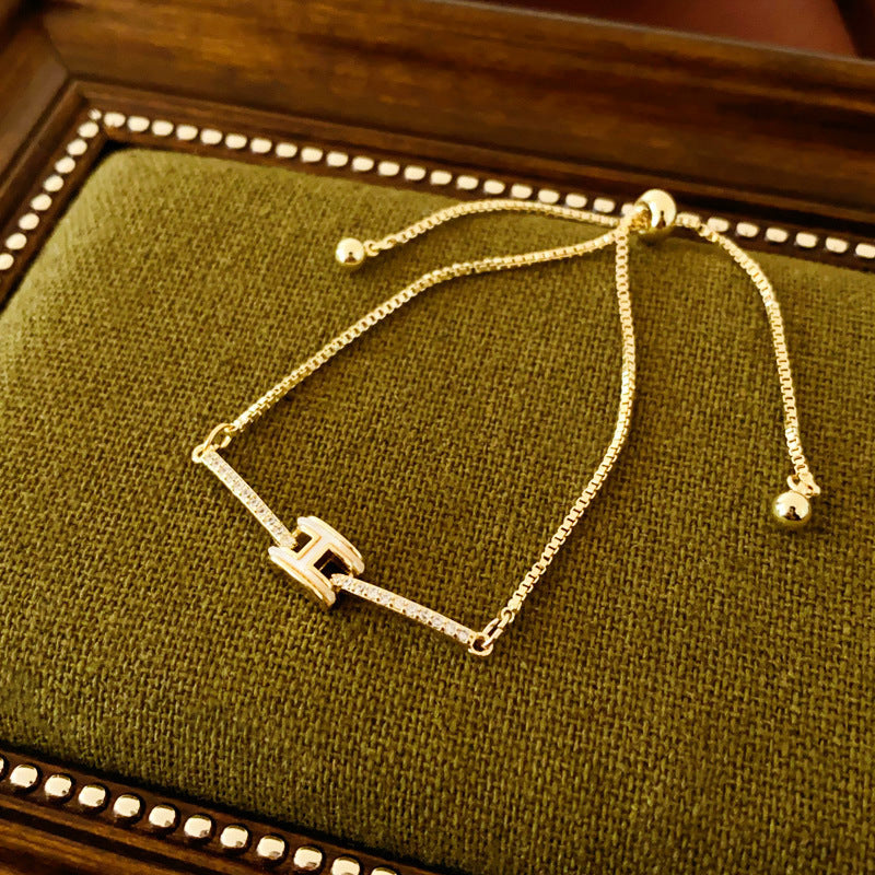 Zircon bracelet