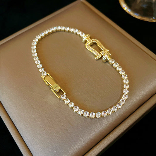 Zircon bracelet