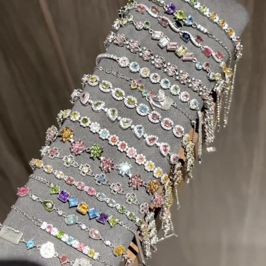 Zircon bracelet