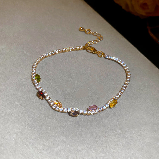 Zircon bracelet