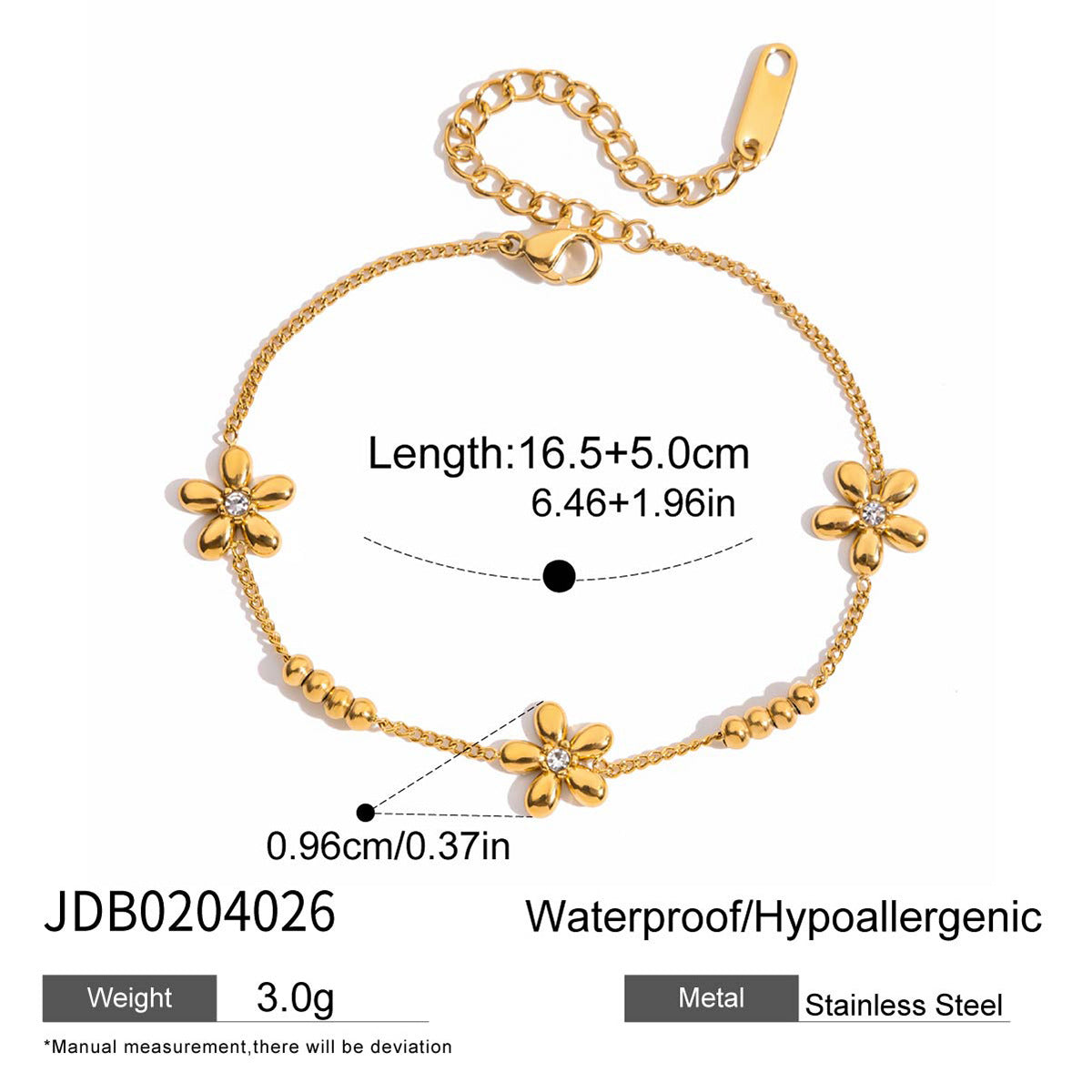 zircon bracelet