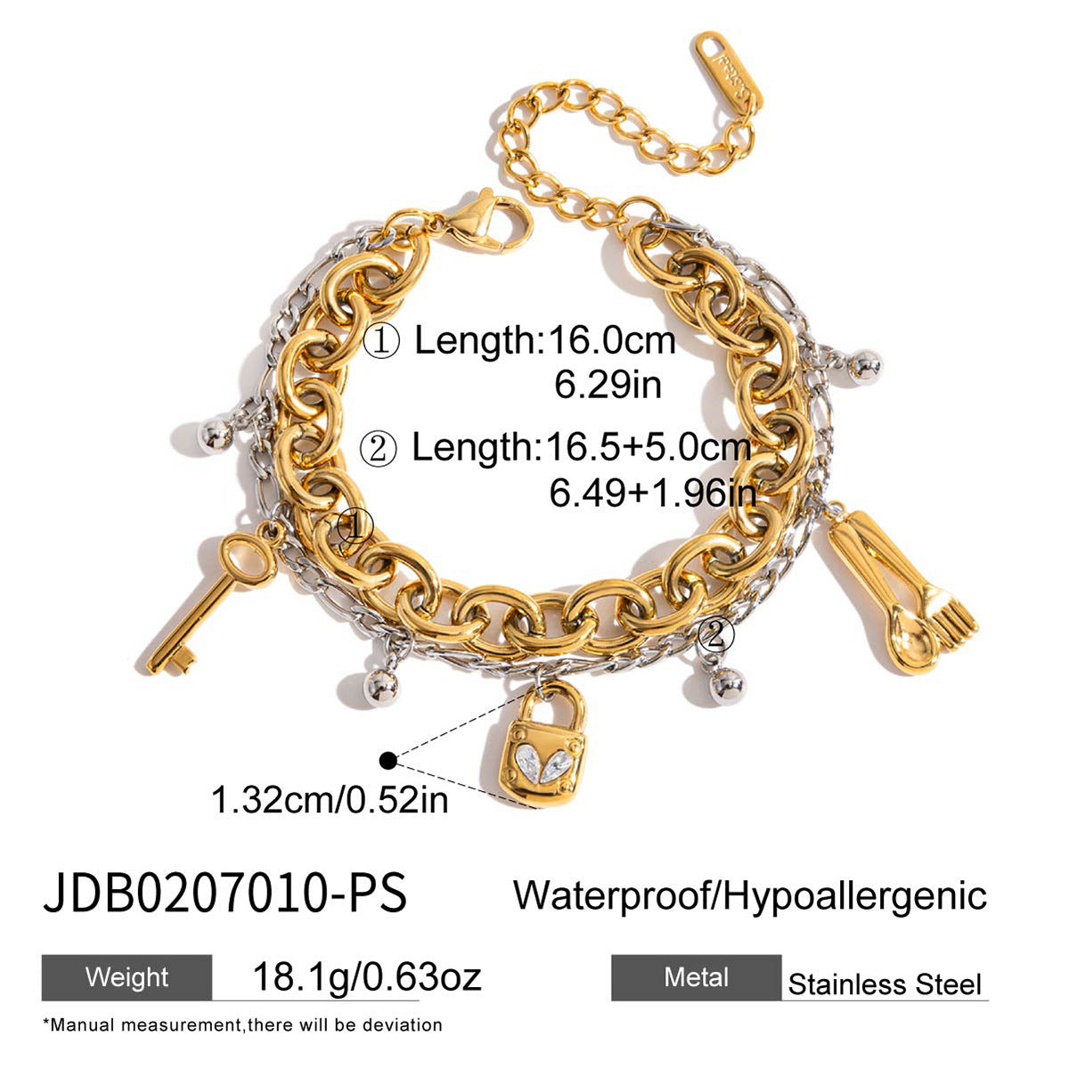 zircon bracelet
