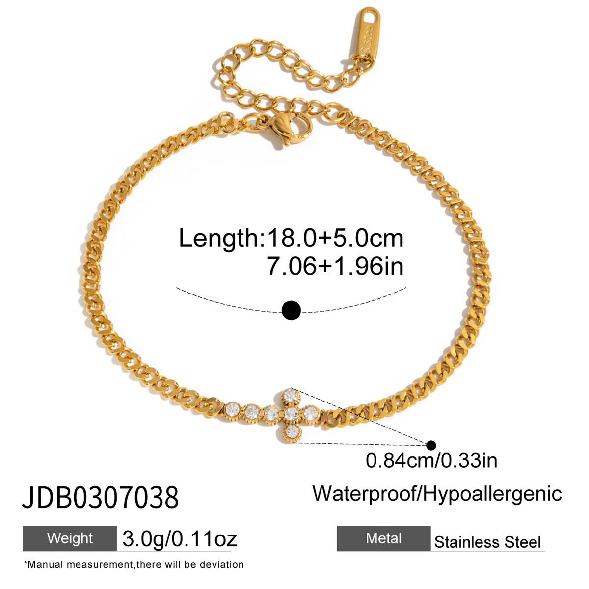 zircon bracelet