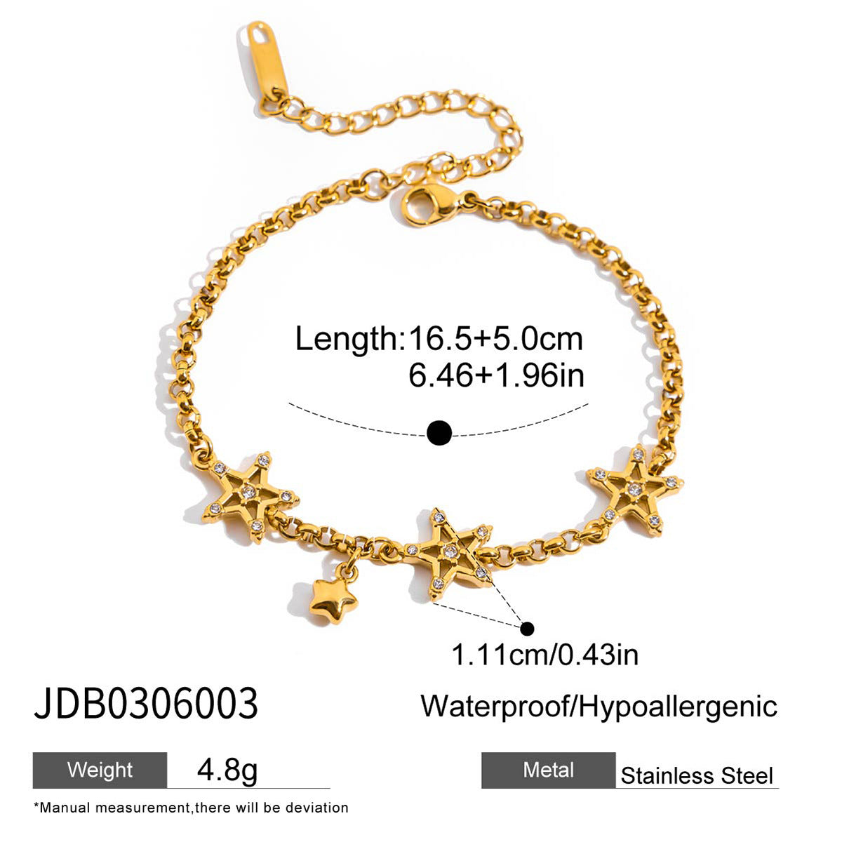 zircon bracelet