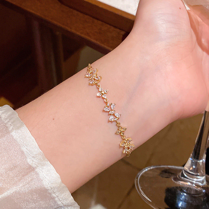 Zircon bracelet