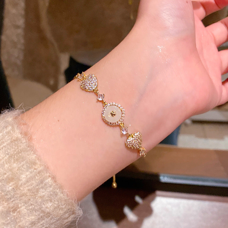 Zircon bracelet