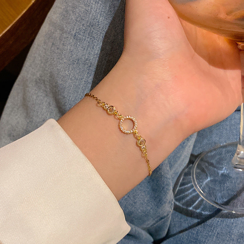Zircon bracelet