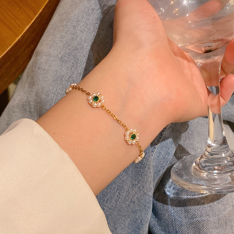 Zircon bracelet