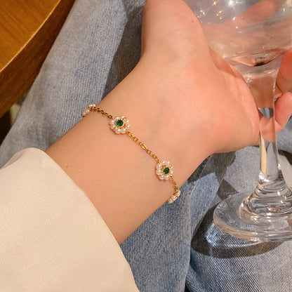 Zircon bracelet