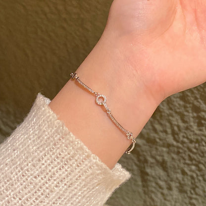 Zircon bracelet