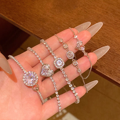 Zircon bracelet