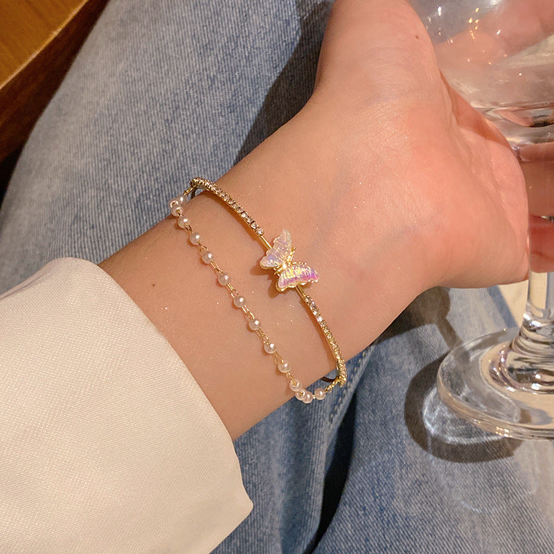 Zircon bracelet