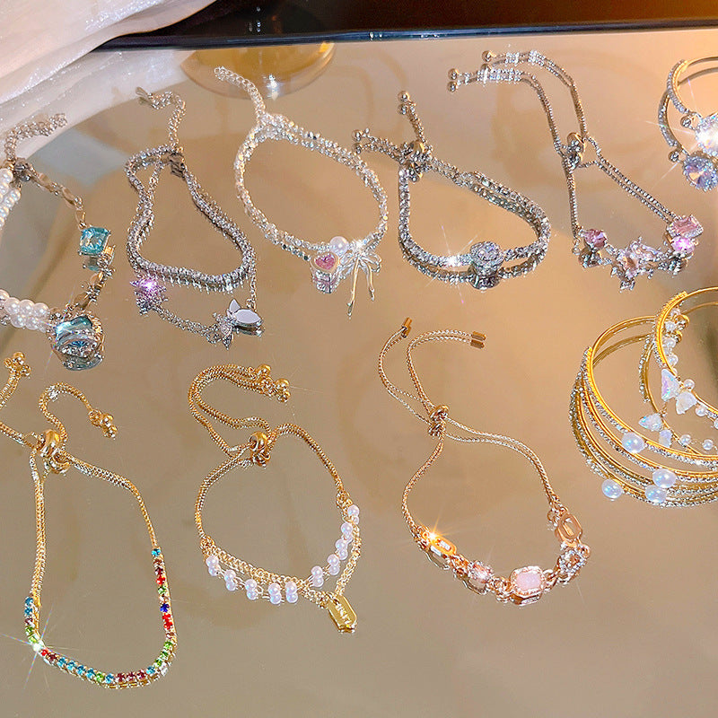 Zircon bracelet