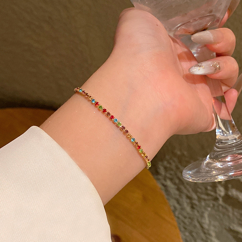 Zircon bracelet