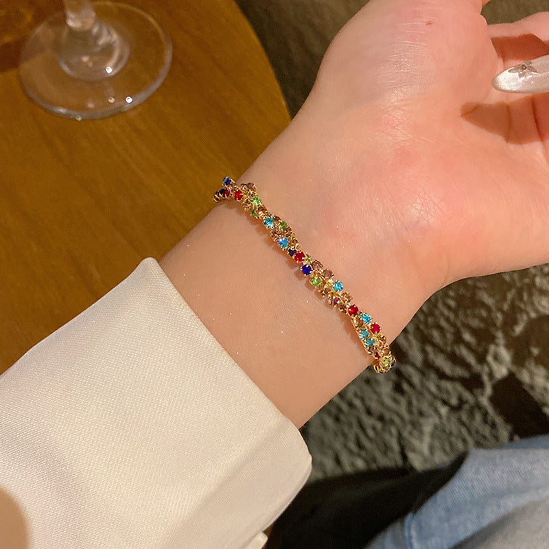 Zircon bracelet