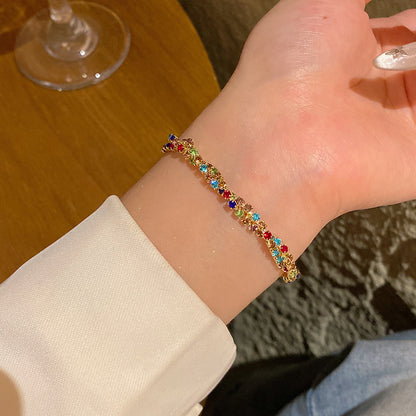 Zircon bracelet