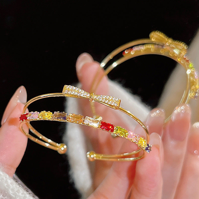Zircon bracelet