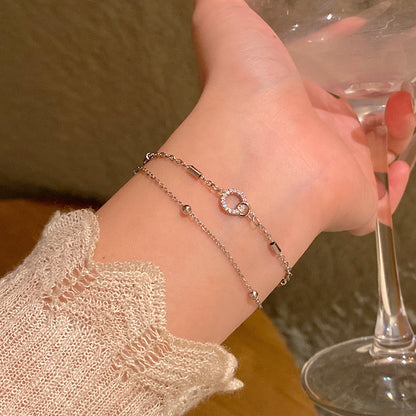 Zircon bracelet