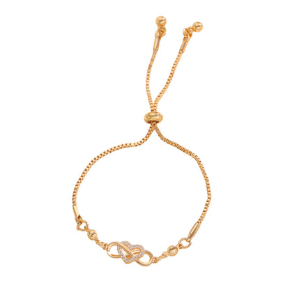 Zircon Butterfly Love Bracelet