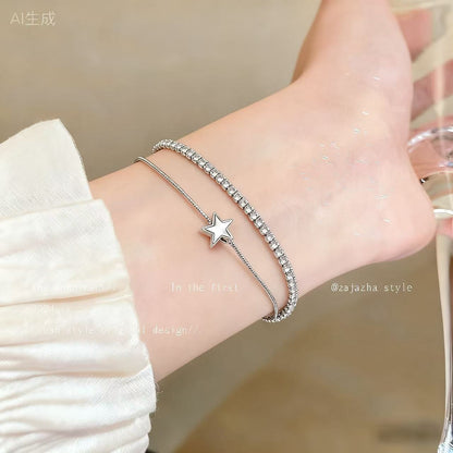 Zircon Butterfly Love Bracelet