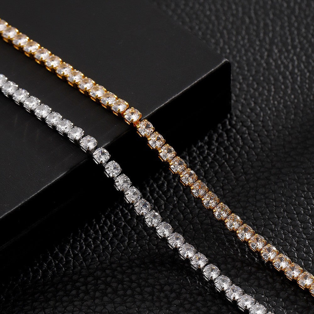 Zircon Cuban Chain Necklace