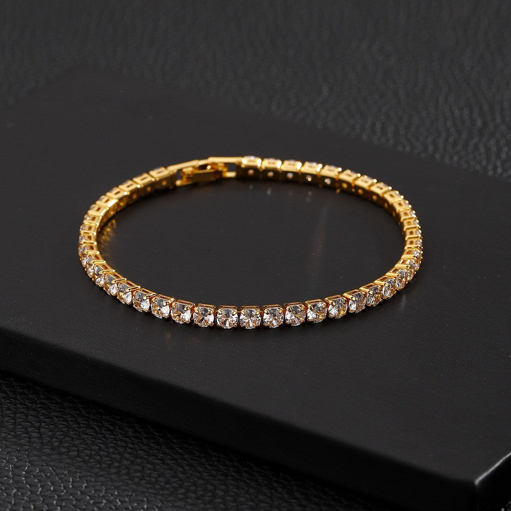 Zircon Cuban Chain Necklace