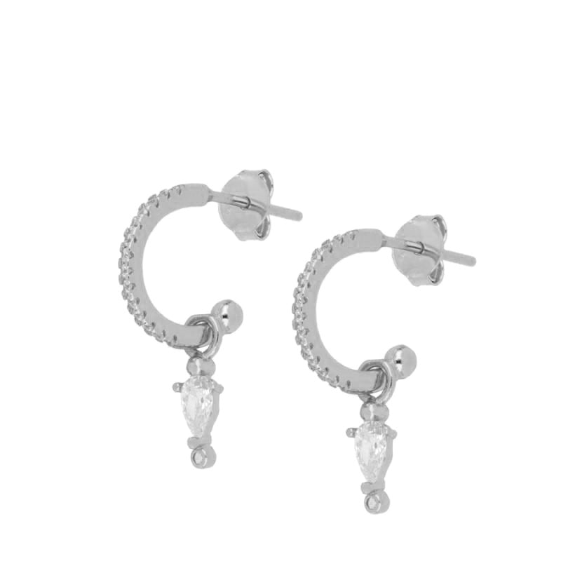 Zircon eardrop with drill