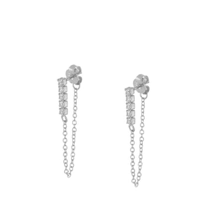 Zircon eardrop with drill