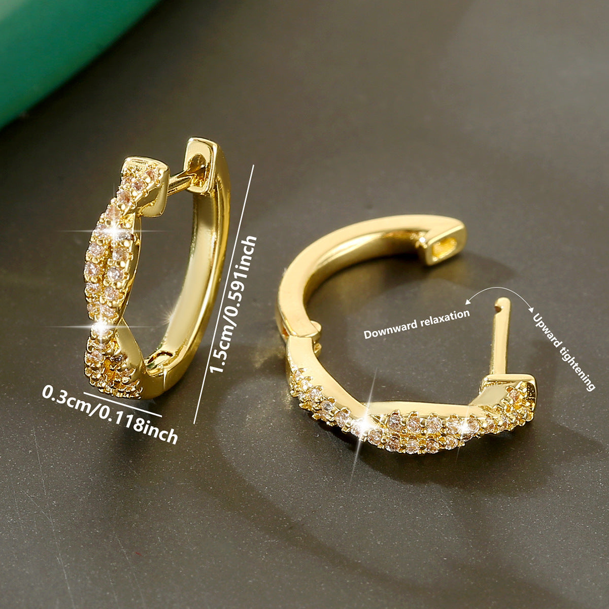 Zircon Earrings