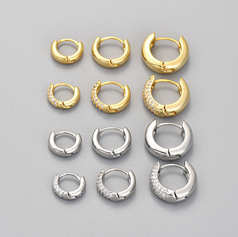 zircon earrings