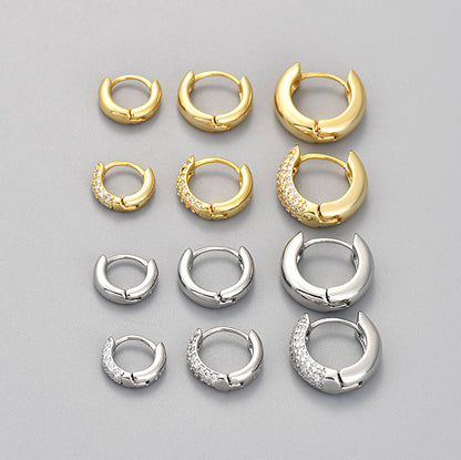 zircon earrings