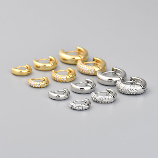 zircon earrings