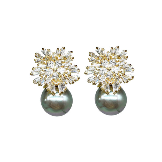 zircon earrings