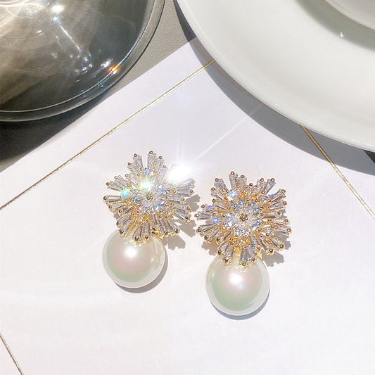 zircon earrings