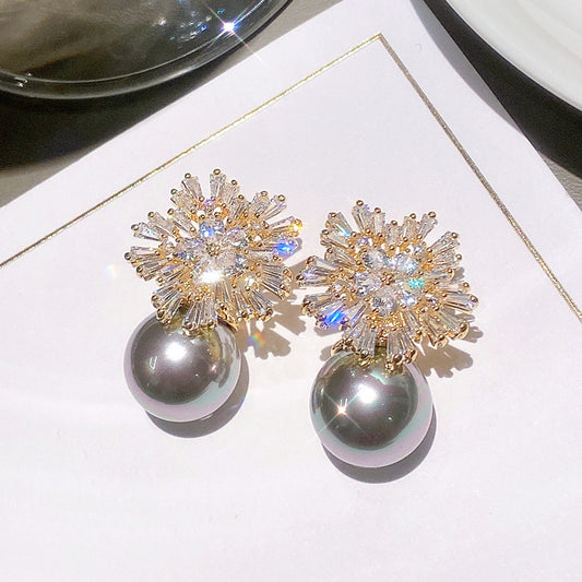 zircon earrings