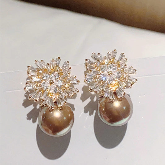 zircon earrings